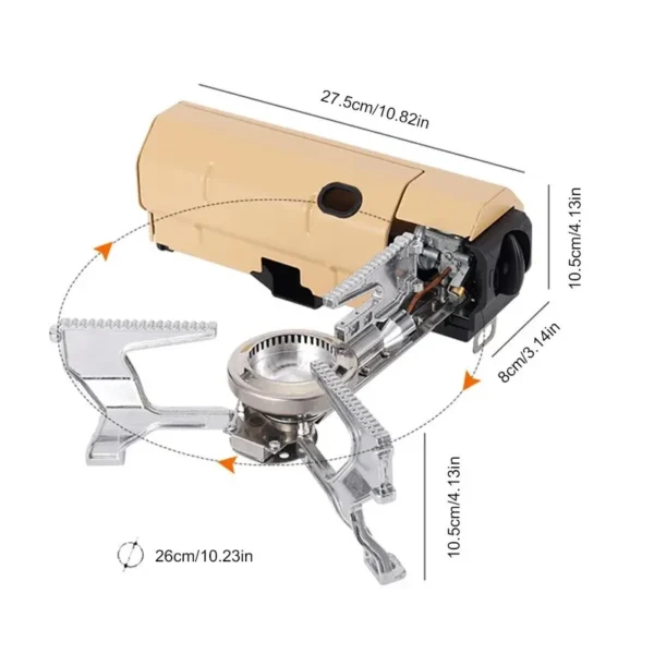 WESTTUNE's Camping Gas Stove 2670W - Image 4