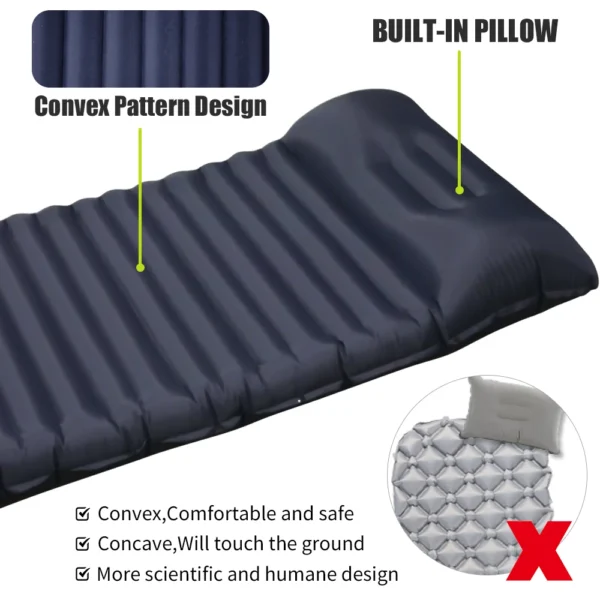 WESTTUNE's Inflatable Mattress with Pillow - Image 2