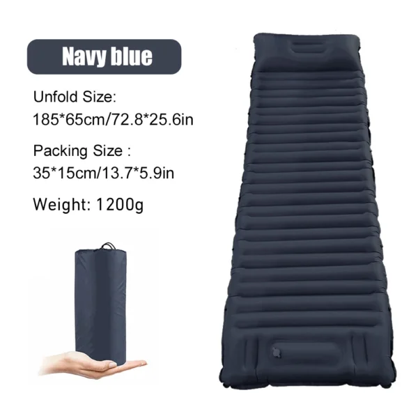 WESTTUNE's Inflatable Mattress with Pillow - Image 7