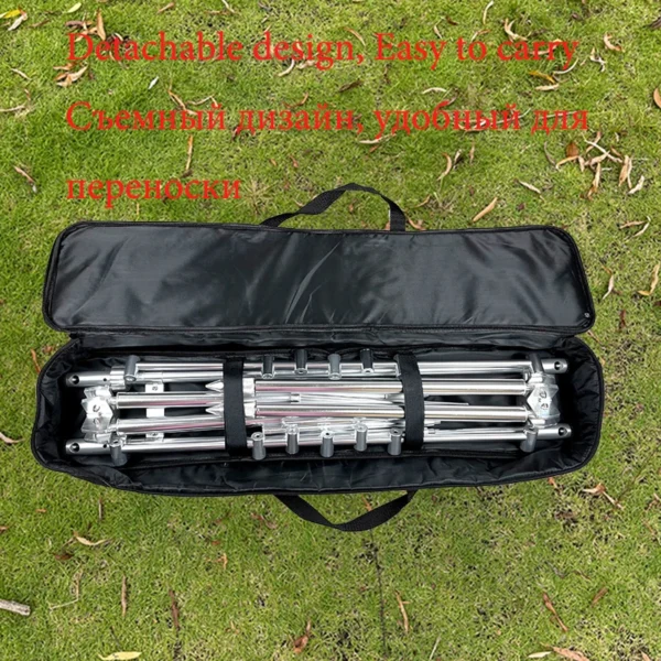 JSFUN's Adjustable Retractable Carp Fishing Rod Pod - Image 3