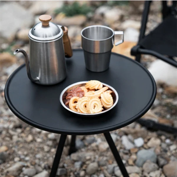 AZULBLANCO's Folding Round Table Aluminum Alloy