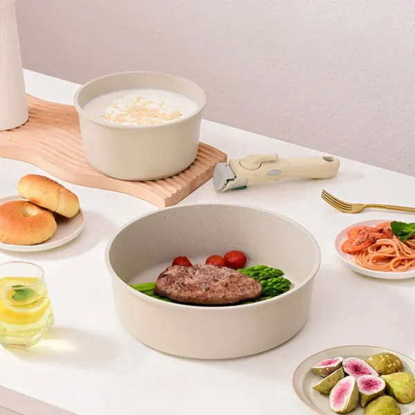 Non-stick Detachable Medical Stone Pot Set