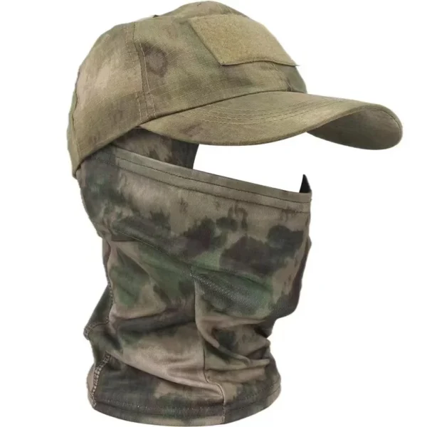 Military Hood Tactical Army Baseball Caps with matching Camouflage Balaclava - Image 8
