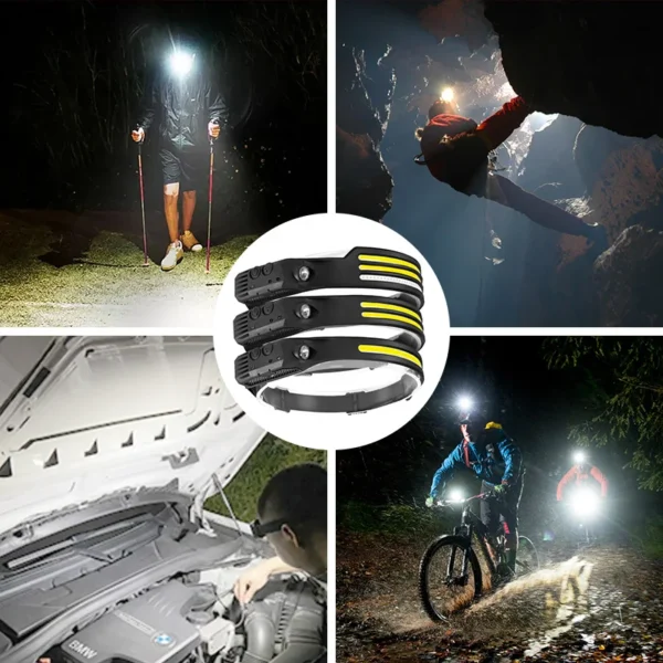 ESMARTER's induction Headlamp