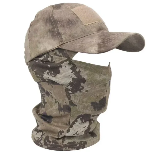 Military Hood Tactical Army Baseball Caps with matching Camouflage Balaclava - Image 18
