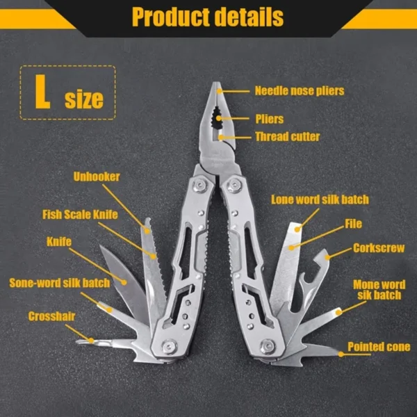 HSSecury's 14 in 1 Multi functional Plier - Image 4