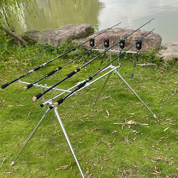 JSFUN's Adjustable Retractable Carp Fishing Rod Pod