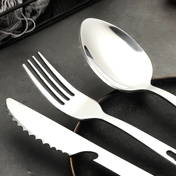 3pcs/set Stainless Steel Tableware