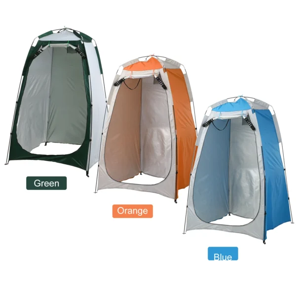 Portable Beach Shower Shelter with Window - Image 5