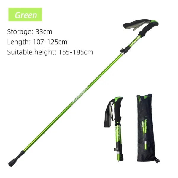 5 Section Folding Trekking Pole - Image 8
