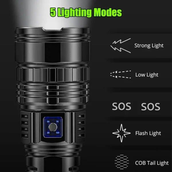 1000W tactical Flashlight
