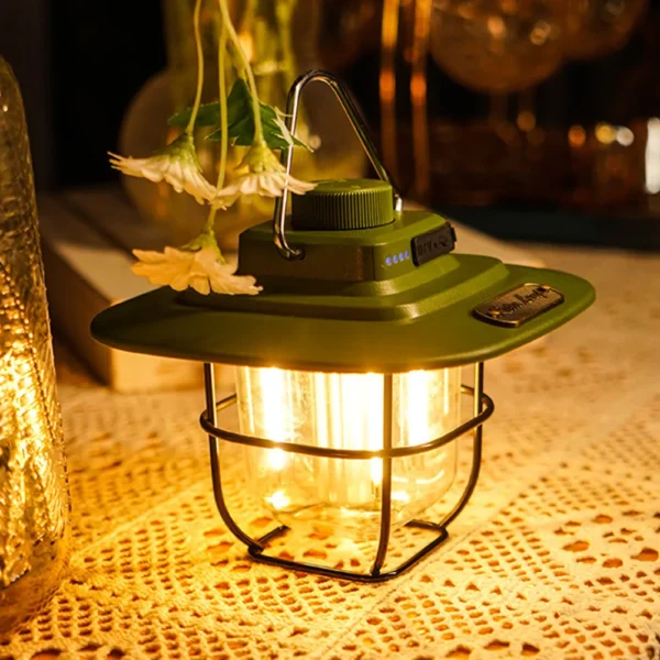 LED Camping Waterproof Lantern 4500mAh Rechargeable - Image 3
