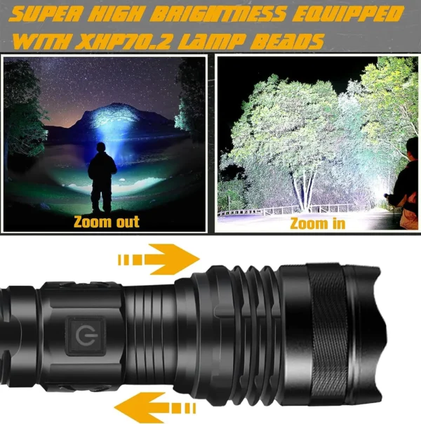 XIWANGFIRE's USB Rechargeable LED Flashlight - Image 3