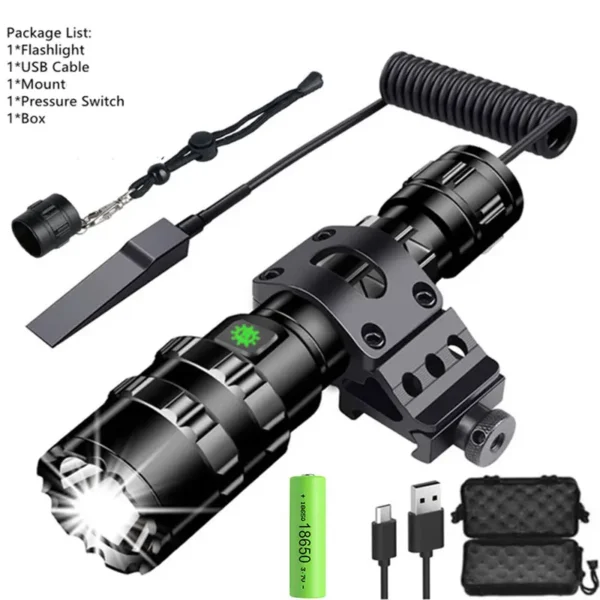 ESMARTER's LED Tactical Flashlight - Image 8