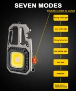 LED Portable Keychain Flashlight - Image 2