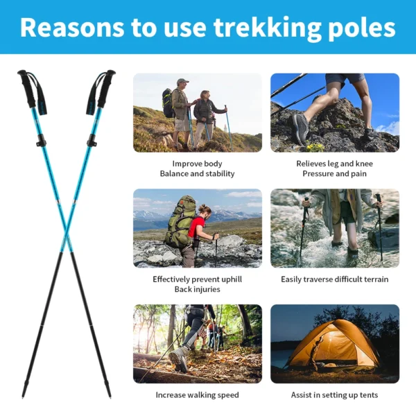 Naturehike's ST09 7075 aluminum trekking poles