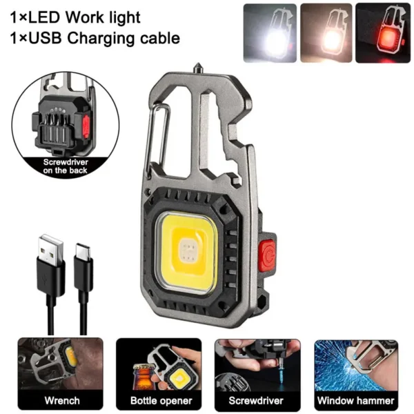 LED Portable Keychain Flashlight - Image 7