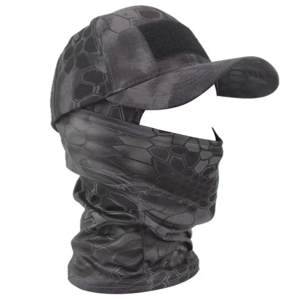 Military Hood Tactical Army Baseball Caps with matching Camouflage Balaclava - Image 7