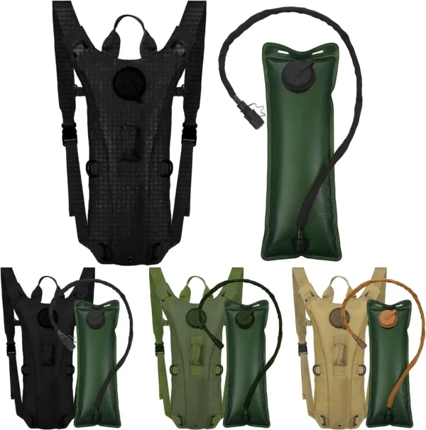 Tactical Hydration Backpack with 3 Liter Bladder
