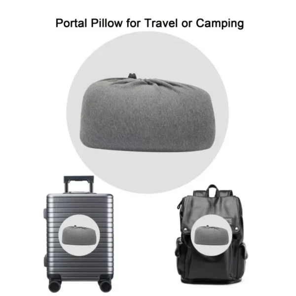Camping Pillow, Travel Memory Foam - Image 5