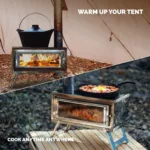 CHANGE MOORE's Portable Camping Wood Stove - Image 3