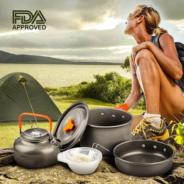 DECDEAL's  Camping Cookware Set