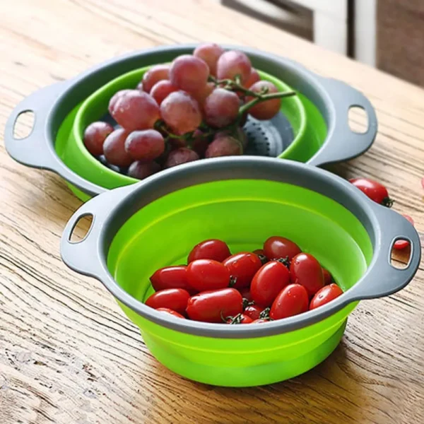 1PC Folding Strainer Bowl - Image 2