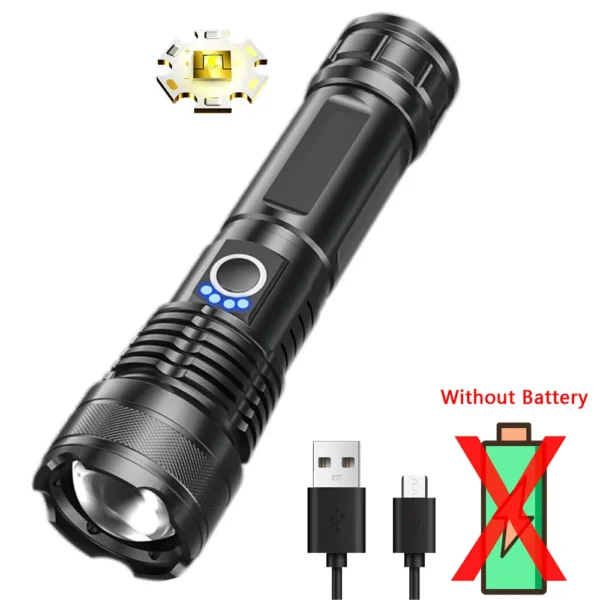 XIWANGFIRE's USB Rechargeable LED Flashlight - Image 10