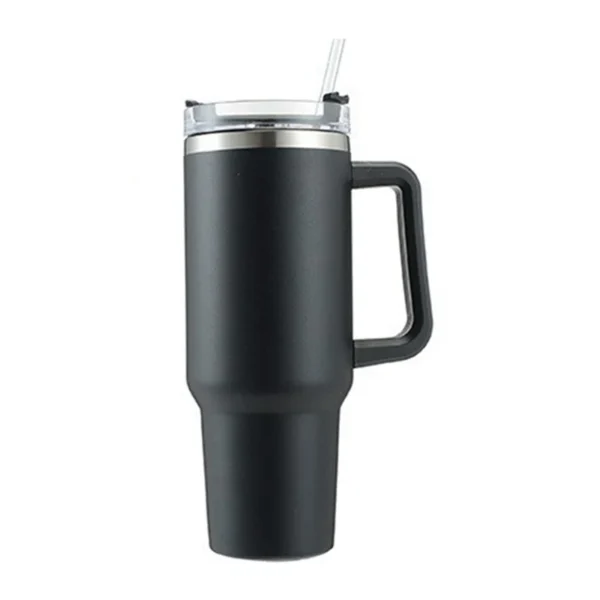 40 Oz Tumbler With Handle And Straw - Image 7