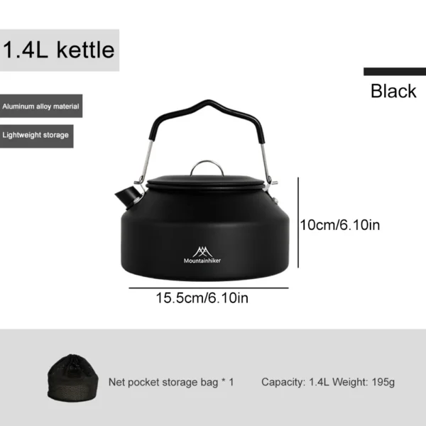 1APWIKOGER's Camping Water Kettle