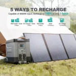 ALLPOWERS R4000 Power Station with 400W Solar Panel, 4 X 4000W - Image 3