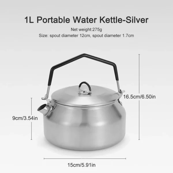 1APWIKOGER's Camping Water Kettle
