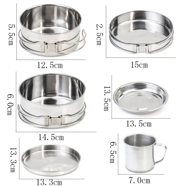 1 Set Camping Cookware