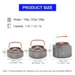 Widesea's Camping Water Kettle - Image 2