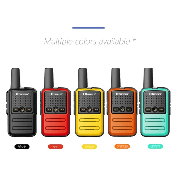 BTOERA's 2 Pcs Mini Walkie Talkie 5W 16CH UHF 400-470MHz - Image 6