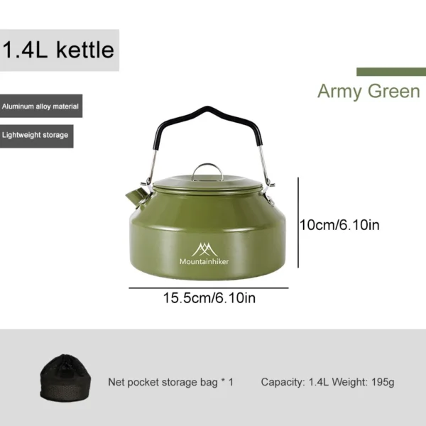 1APWIKOGER's Camping Water Kettle