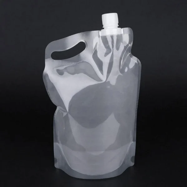 2L Transparent Collapsible Water Bag