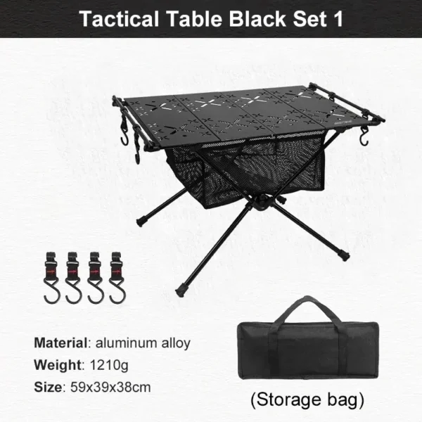 WESTTUNE's Folding Table Aluminum Alloy