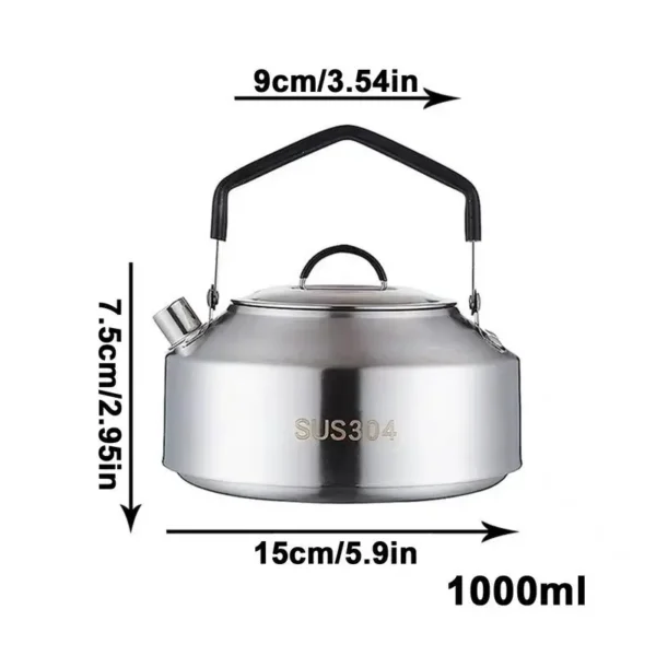 Stainless Steel Portable Coffee Kettle