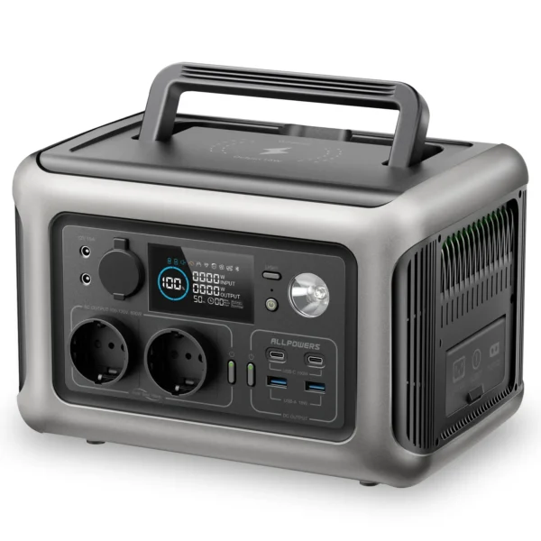 ALLPOWERS R600 Portable Power station with Solar panel (Optional)，299Wh 600W - Image 11