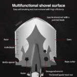 Multi-Function Folding Military Shovel - Image 2