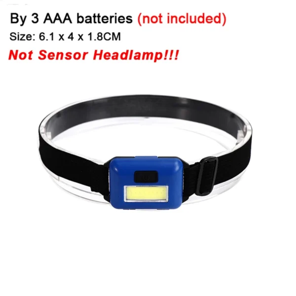LISM's Portable Mini LED Headlamp