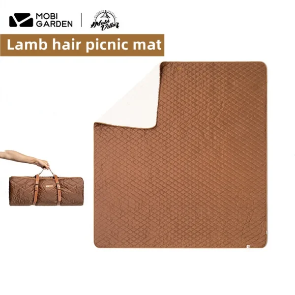 Mobi Garden's Imitation lamb Blanket - Image 2