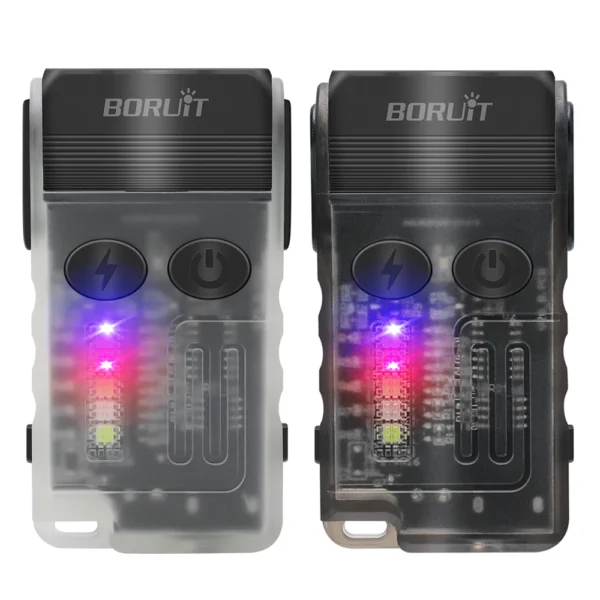 BORUIT's V20 EDC LED Keychain Flashlight - Image 9