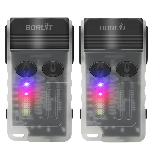 BORUIT's V20 EDC LED Keychain Flashlight - Image 10