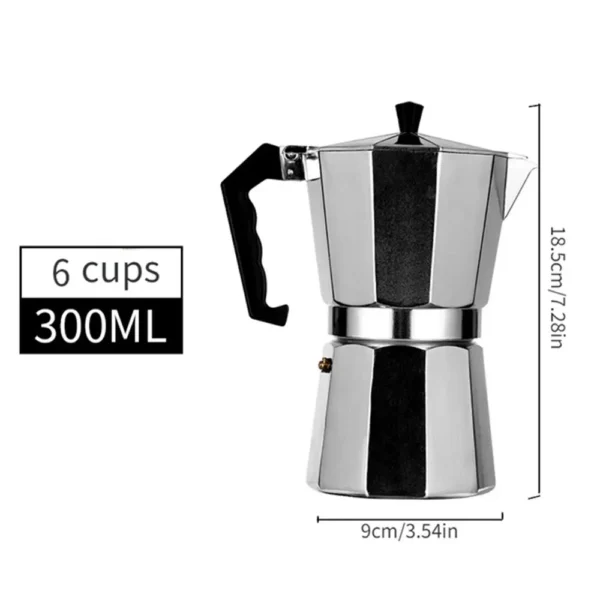 Aluminum Octagonal Coffee Kettle - Image 8