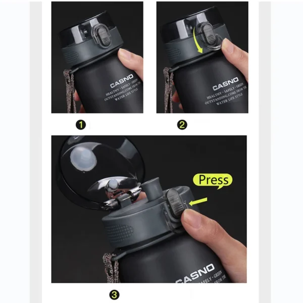 Leak Proof Seal School Water Bottles Drinkware BPA Free