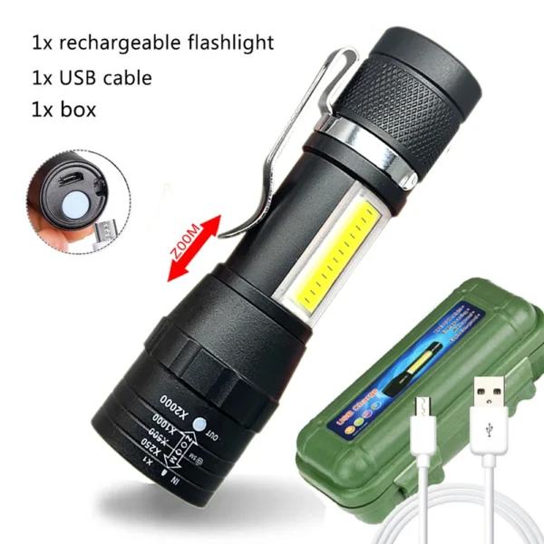 XIWANGFIRE's Zoom LED Flashlight - Image 11
