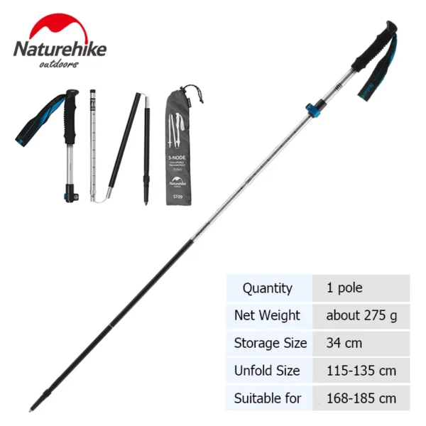 Naturehike's ST09 7075 aluminum trekking poles