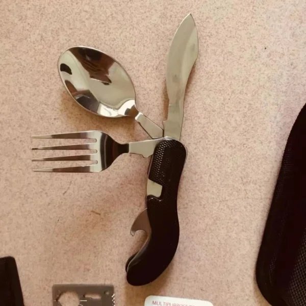 Stainless Steel Foldable Multifunctional Tableware